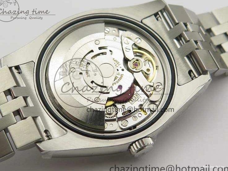 0201 DateJust 36mm SS 116200 ARF 1:1 Best Edition Blue Roman Dial On 904L SS Jubilee Bracelet SA GoodFit 3520